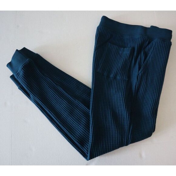 UGG 1121075 Men's Sz Medium Midnight Blue Glover Thermal Knit Jogger Pants - Picture 8 of 10